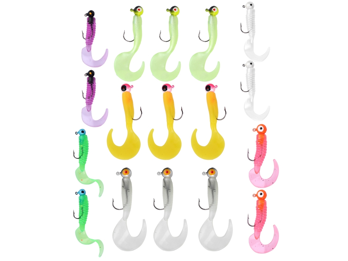 Conjunto De Combinación De Cebo Suave De Pescado Lead-package, Señuelo Biónico Para Atraer Peces, Especial Para Pesca Con Señuelos