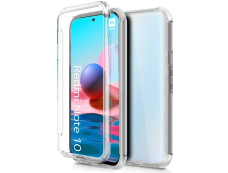 Funda Xiaomi Note 10/10S COOL Silicona 3D (Transparente)
