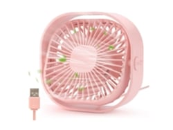 Mini ventilador Yizhood (3 velocidades, 5 W, diámetro 13 cm)