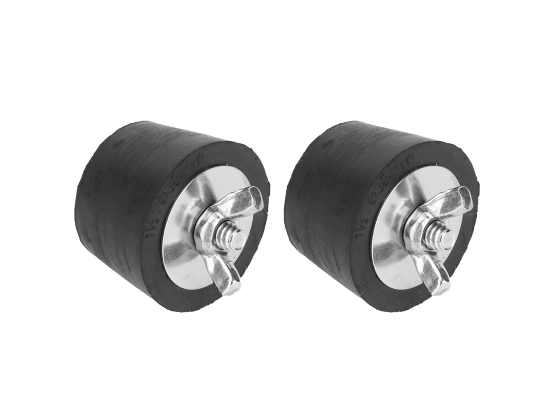 2 tapones de goma expandibles de 1,5 pulgadas para piscina de invierno
