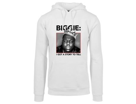 Sweatshirt para Hombre MISTER TEE (M - Blanco)