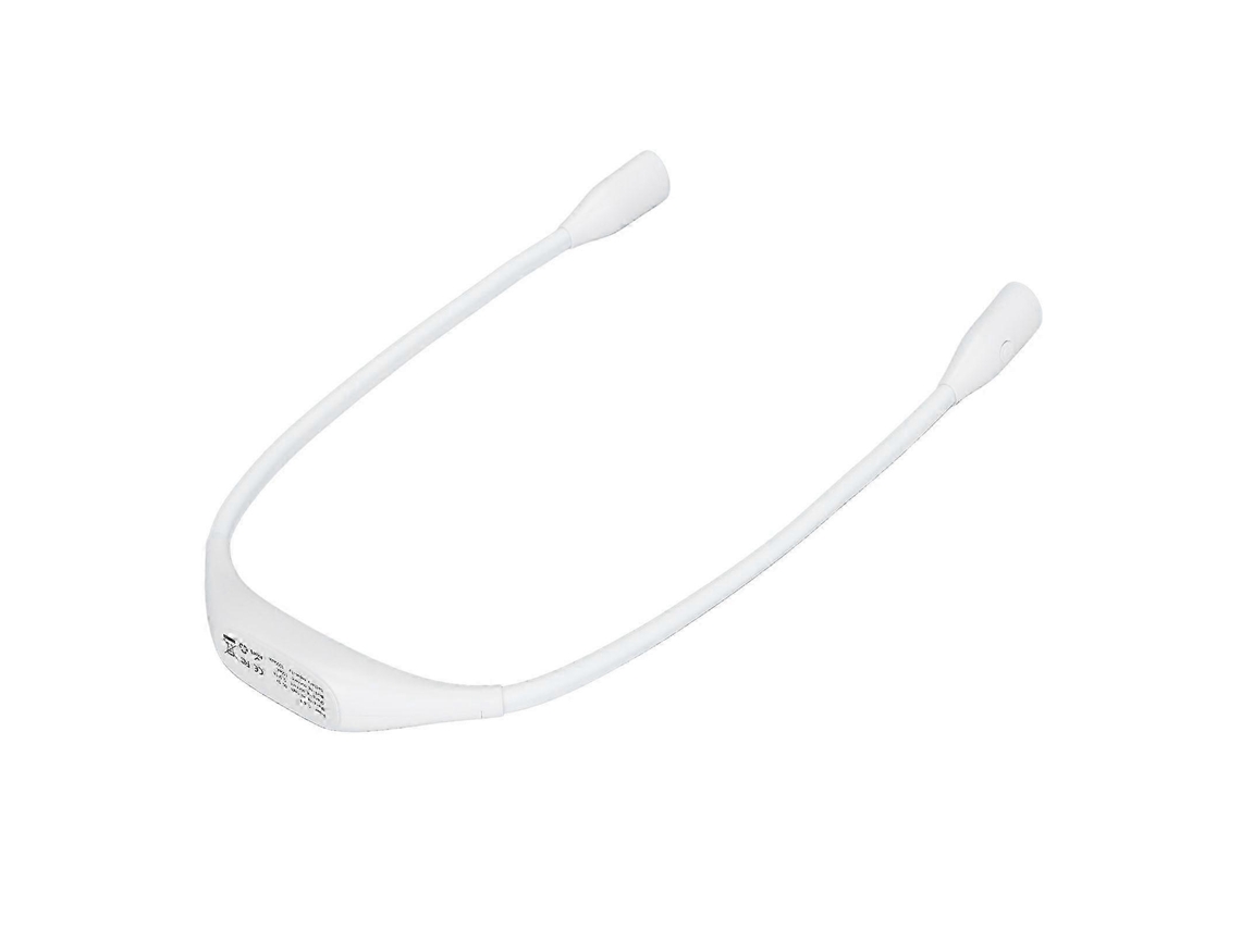 Luz de lectura LED portátil y agradable a la vista para apoyar el cuello con carga USB para manualidades y nostalgia.