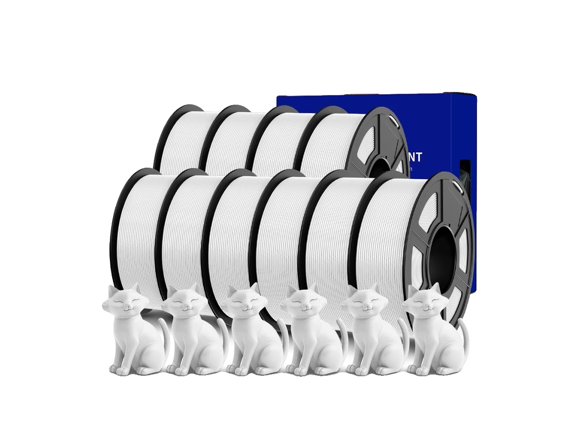Filamento de impresión 3D, PETG, resistencia mejorada, 10% de peso OEM
