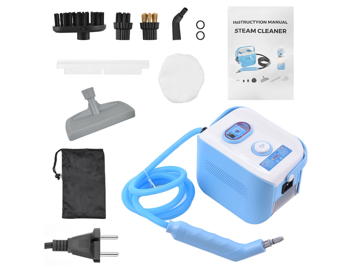 Limpiador A Vapor Portátil Con 3 Ajustes De Temperatura, Capacidad De 1200 Ml, Accesorios Multifuncionales Para El Hogar Y El Coche.