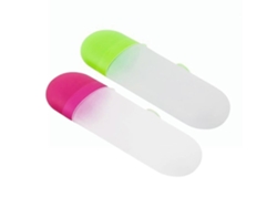 Estuche portátil Rosewell para cepillo de dientes y pasta de dientes, verde, transparente, para viajes, antibacteriano (paquete de 1)