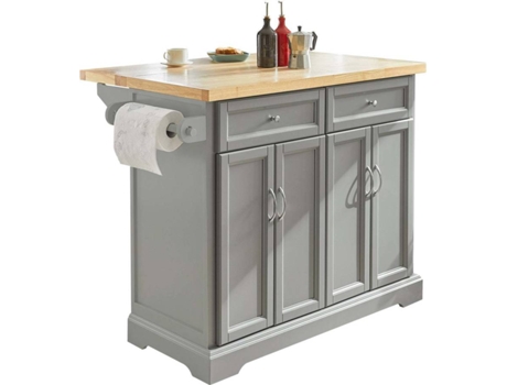 Carrito SOBUY (Gris - 115x46x92 cm)