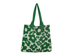 Bolso de mano Lalamoli de gran capacidad, bandolera de malla floral para salir, color verde claro