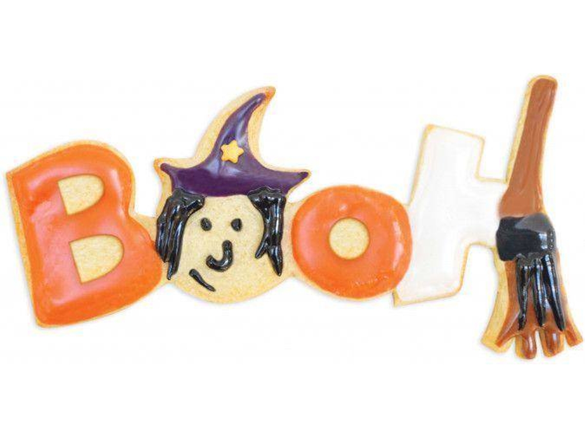 Cortador de Galletas SCRAPCOOKING Booh Halloween (Acero)