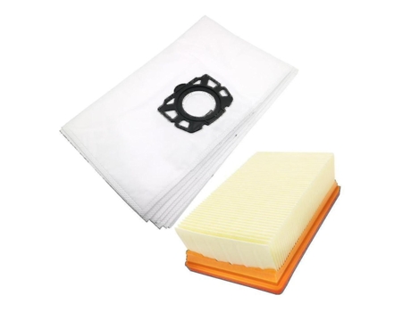 Accesorio Aspiradoras Compatibilidad Universal Bolsas Filtro KARCHER Mv4 Mv5 Mv6 Wd4 KARCHER Wd4000 Wd5999 Wd5 Wd6