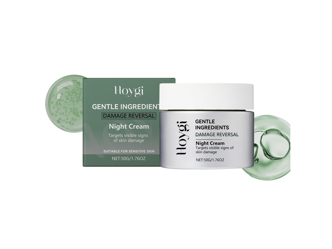 Crema de noche hidratante, reafirmante y nutritiva