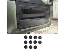 Pegatinas Para Coche, Pegatinas Protectoras Tornillos Del Salpicadero, Interiores De Puertas Aleación