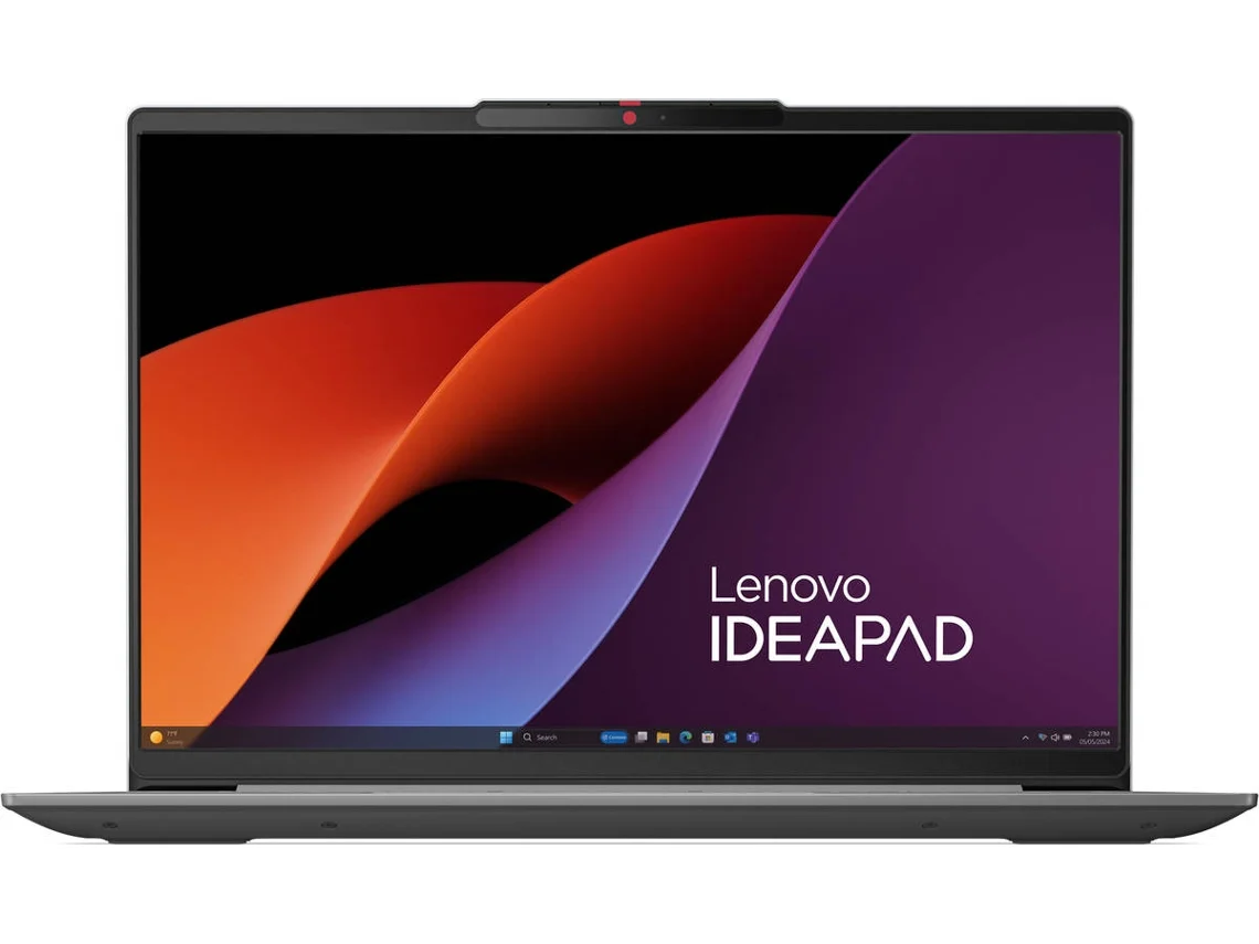 Portátil LENOVO IdeaPad Slim 5 14Q8X9-243 (14'' - Copilot+PC - Snapdragon X Plus X1P-42-100 - RAM: 16 GB - 1 TB SSD - Qualcomm Adreno)