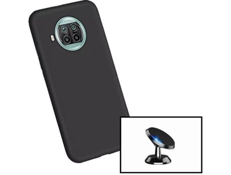 Kit Soporte Magnético y Funda Xiaomi Mi 10T Lite 5G Negro