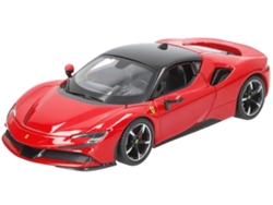 Carro de Colección BURAGO Ferrari SF90 Stradale 1:24 (Edad Mínima: 3 años)