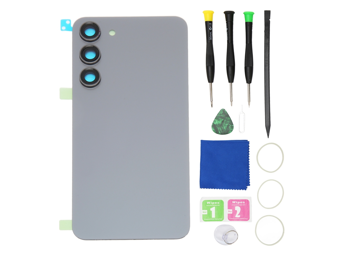 Cubierta De Vidrio De Reemplazo Para Samsung Galaxy S23 Plus Con Lente De Cámara Preinstalada