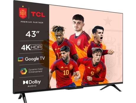 TV TCL 43P635 (LED - 43'' - 109 cm - 4K Ultra HD - Smart TV)