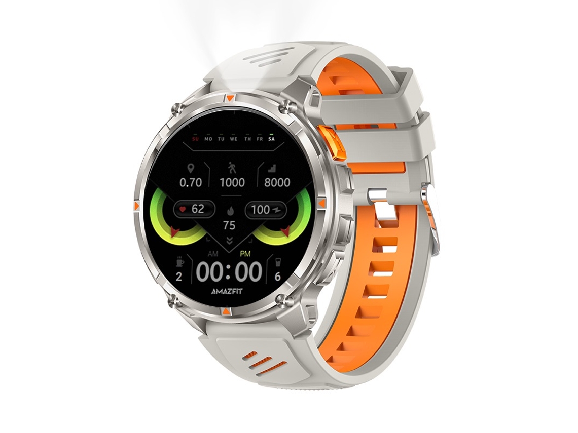 Smartwatch Qs10 Con Pantalla Ips De 1,7 Pulgadas, Batería De 1100 Mah, Llamadas Bluetooth Y Monitorización De Salud (gris)