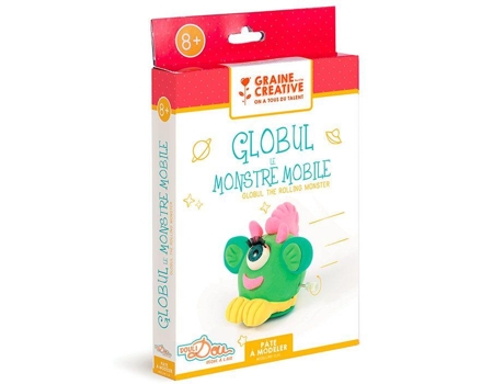 Caja de plastilina para niños - Glóbulo del monstruo rodante