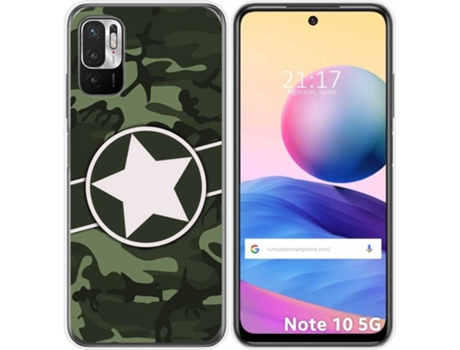 Carcasa Xiaomi POCO M3 Pro 5G TUMUNDOSMARTPHONE Camuflaje 01 Multicolor