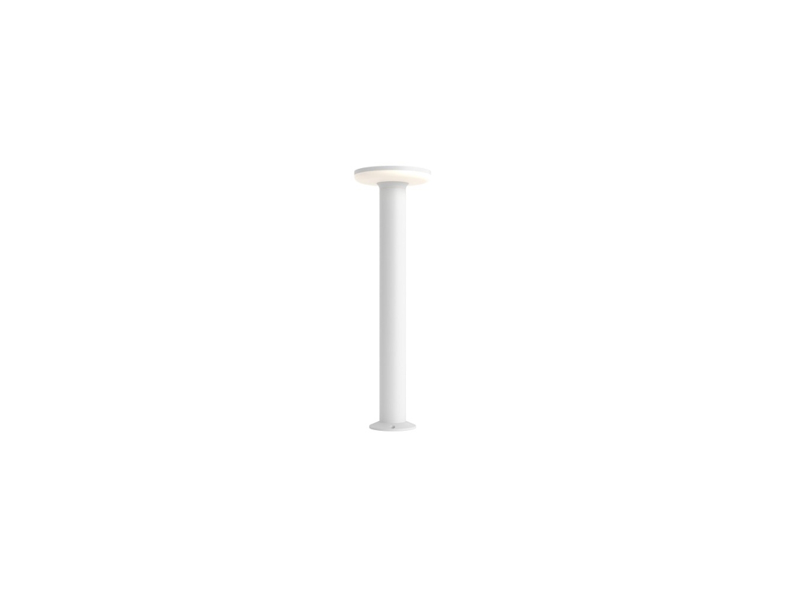 Foco empotrable LED para exterior Mac Floor XL blanco 4000K - 12 W IP65, 60 cm de altura, en aluminio - Beneito Faure