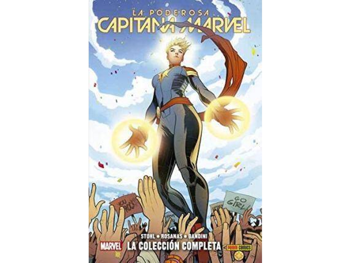 Libro La Poderosa Capitana Marvel de Michele Bandini| Margaret Stohl Ramon Rosanas (Español)