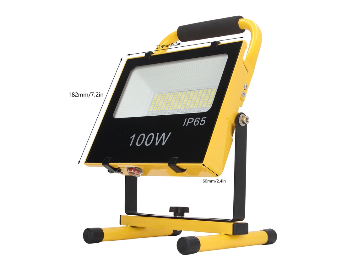 Lámpara LED solar (superbrillante, resistente al agua)