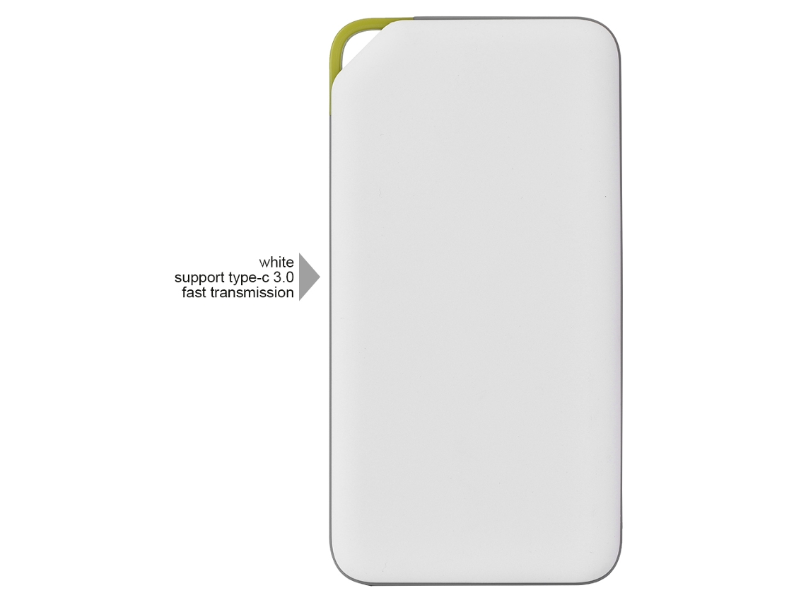 Kit De Bricolaje De Power Bank Con Puerto Type-c Y Micro Usb (blanco, Salida Type-c)