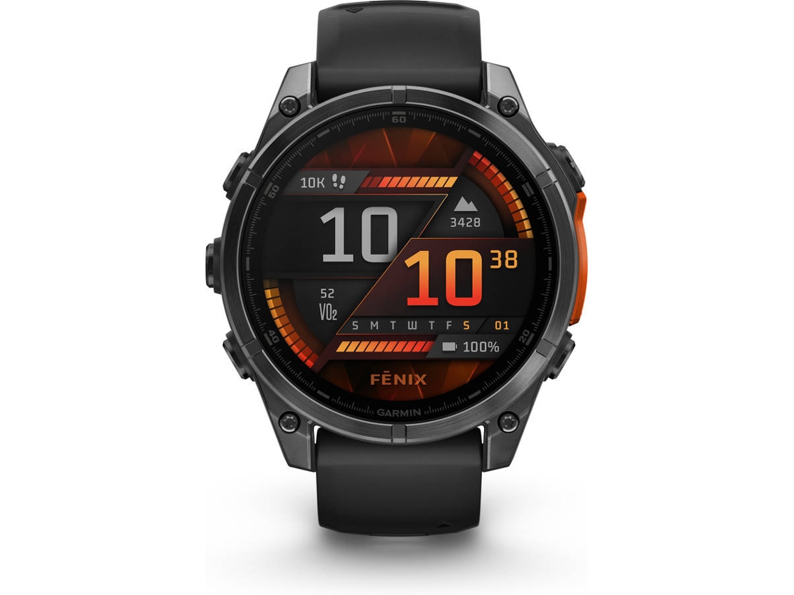 Smartwatch Desportivo GARMIN Fénix 8 (Gris - 47 mm)