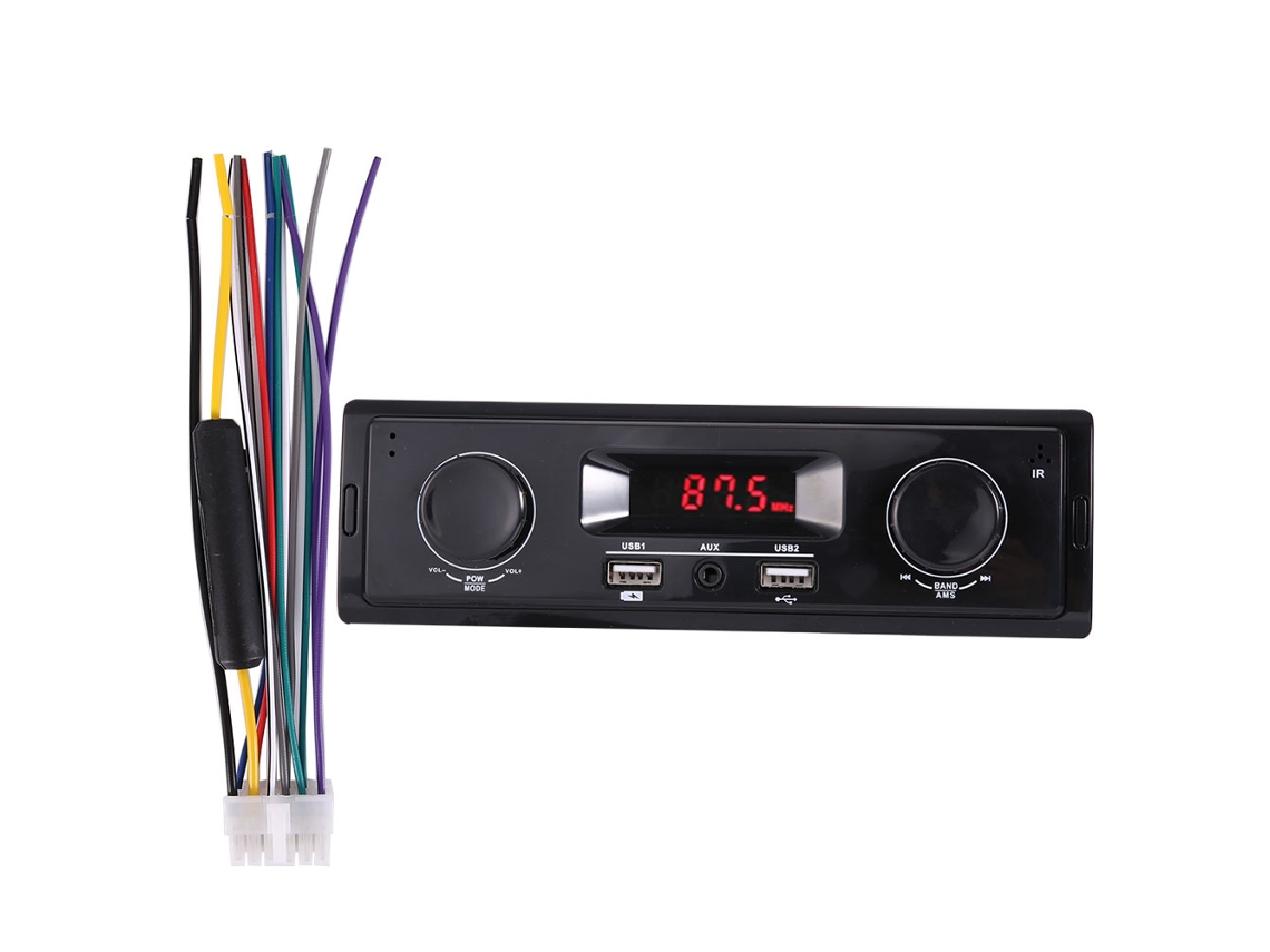 Autorradio con reproducción de MP3 y entrada USB (sin marca)
