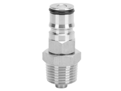 Pasador De Bloqueo De Bola Con Rosca Npt De 1/2" Para Accesorios De Elaboración De Cerveza Casera Corny Keg, Acero Inoxidable