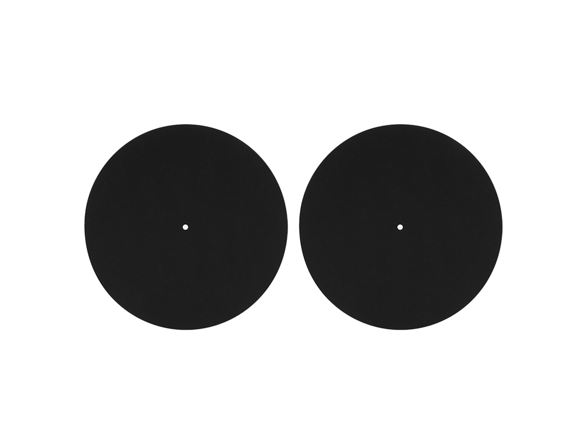 2 Alfombrillas Protectoras Antideslizantes Para Discos De Vinilo, 30 Cm, De Fieltro, Accesorios Para Tocadiscos