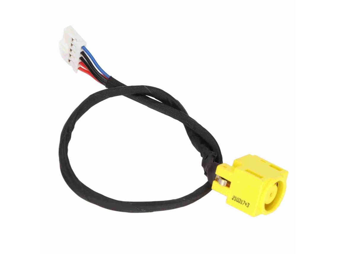 Cable De Jack De Corriente Cc Para Lenovo Essential B590 Pn:50.4te08.031 Conector Reemplazable Abs