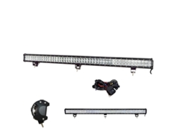 Barra de luces LED de doble fila, temperatura de color de 6000 K, cableado OEM de 44 pulgadas y 288 W