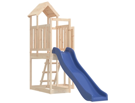 Parque Infantil De Exterior VIDAXL Marrón Madera