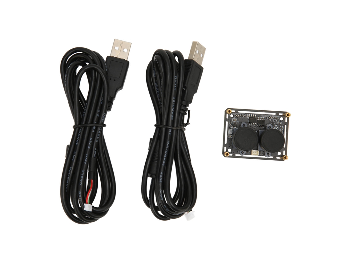 Módulo De Cámara Usb De Doble Lente De 2 Mp Con Reconocimiento Facial Por Infrarrojos Y Luz Visible. Placa De Cámara