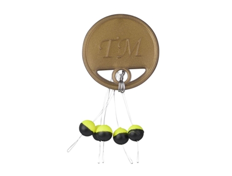 Paquete de 5 mini topes de flotador TROUT MASTER