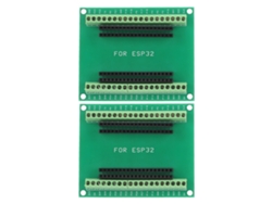 2 Piezas Esp32 Breakout Board Placa De Desarrollo Inalámbrica Wifi Bluetooth De 38 Pines