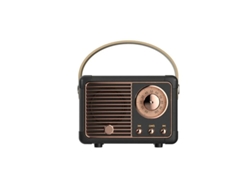 Mini altavoz inalámbrico Bluetooth, altavoz Bluetooth retro para exteriores con sonido estéreo nítido y graves intensos, altavoz portátil Yizhood