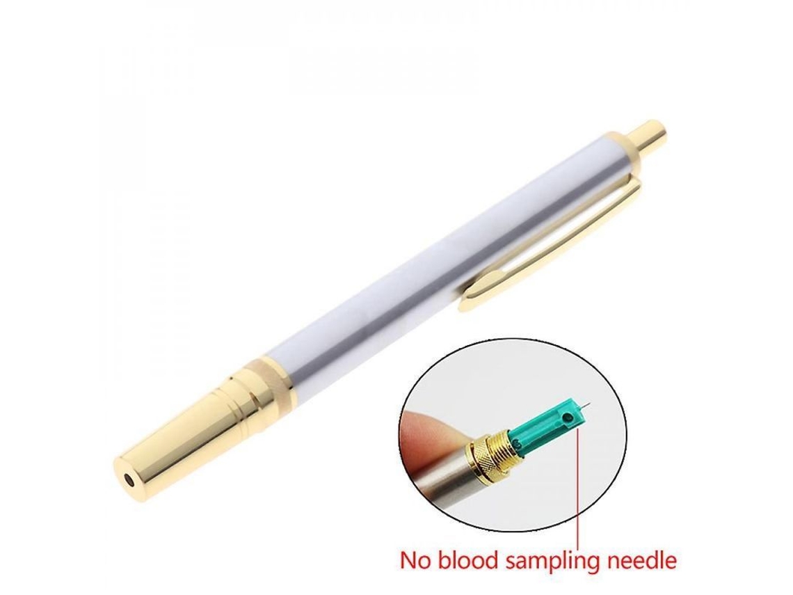 Pluma De Lanceta De Acero Inoxidable Para Sangrado, Profundidad Ajustable, Fácil De Usar.