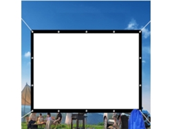 Pantalla De Proyección Portátil Para Exteriores, Plegable, Lavable Y Sin Arrugas, Para Cine En Casa, 60