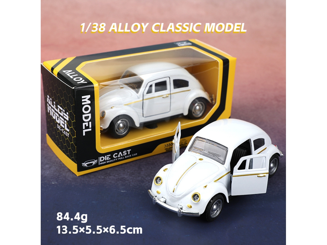 Modelo De Coche De Aleación Realista A Escala 1/43 Con Mecanismo De Retroceso, Juguete Para Niños.