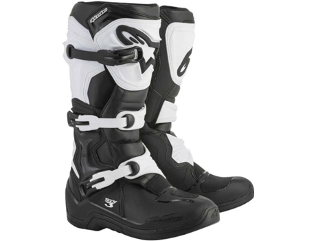 Botas Unisex ALPINESTARS Tech 3 Negro para Motociclismo (EU 45 1 / 2)