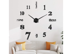 Reloj de Pared DIY con Pegatinas 3D, Decorativo. Kofihety