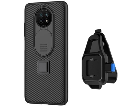 Funda Redmi Note 9T Camshield con Soporte para la Cintura Negro
