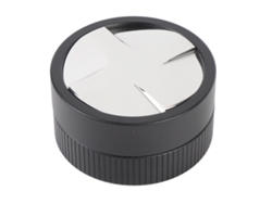 Dispensador automático de café en acero inoxidable 304, altura ajustable, color negro, 58 mm
