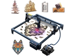 SCULPFUN S30 Pro 10W Grabador Láser Con Asistencia Neumática 30 L/Min Final De Carrera De Carril Lineal 410 X 400 Mm
