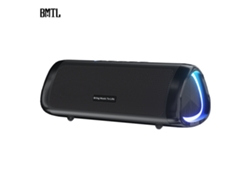 Micrófono Inalámbrico Bluetooth Portátil K6 Con Altavoz Para Pc Y Smartphones - Negro