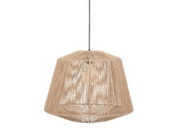 Lámpara colgante Atmosphera, cable beige, diámetro 48 cm, E27, altura regulable