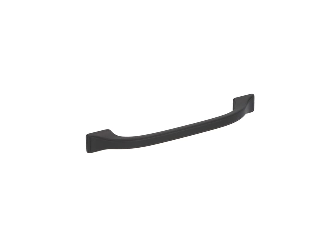Tirador Para Mueble De Zamac Distancia Entre Ejes De 128 Mm Barniz Negro Mate Lote De 6mm