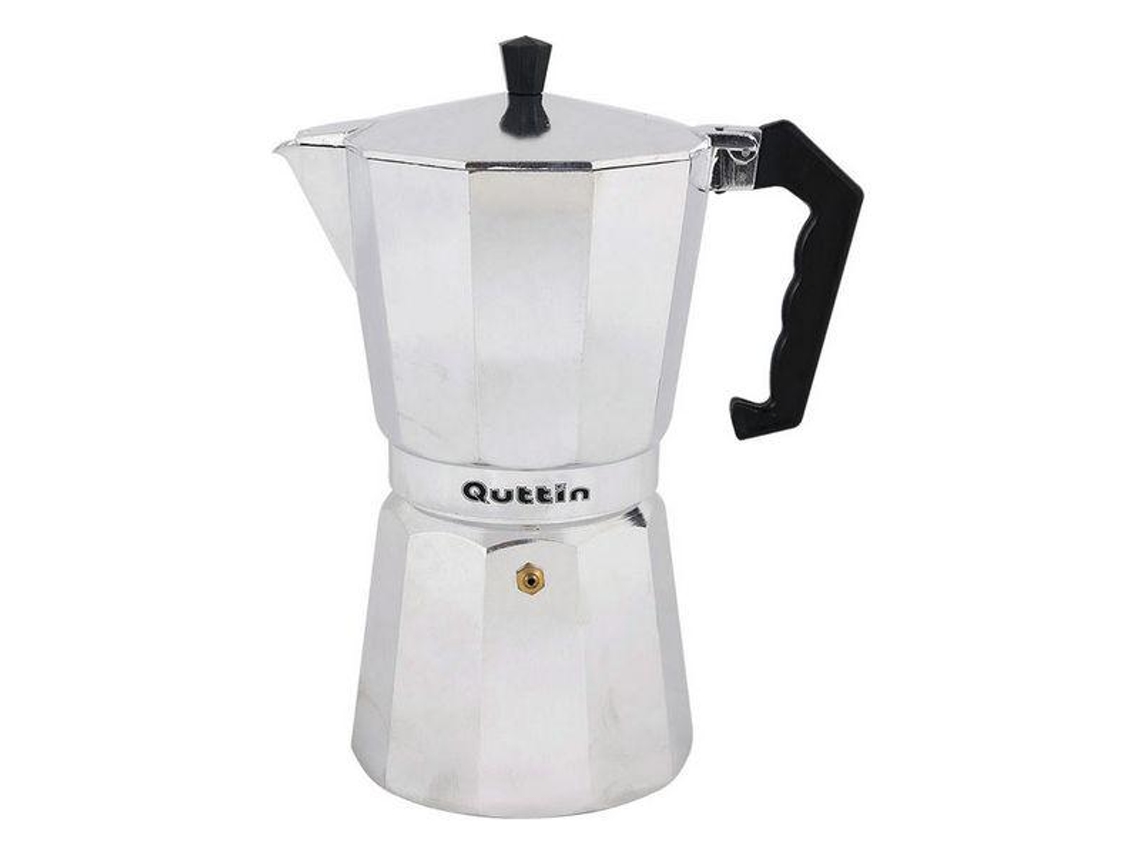 Cafetera Italiana de Aluminio Quttin